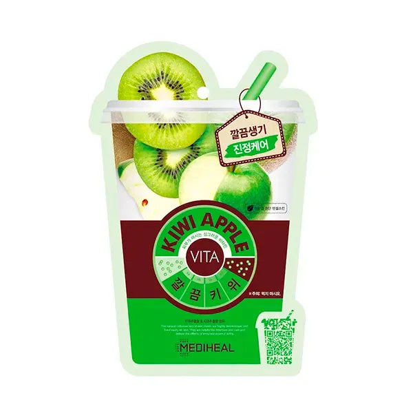 Mascarilla Facial Hidratante Kiwi Manzana - MEDIHEAL