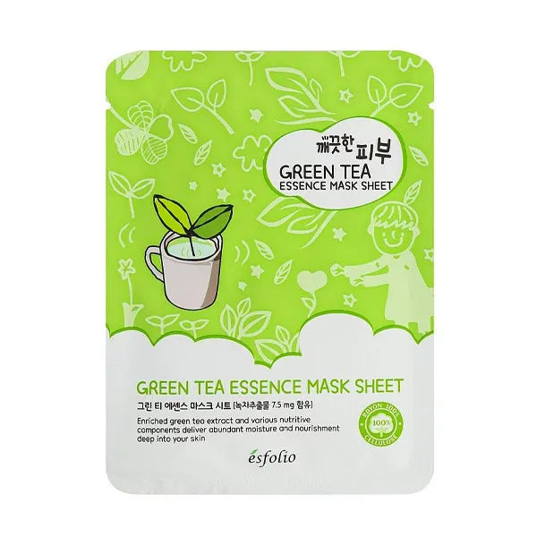 Mascarilla Facial - Té Verde - ESFOLIO